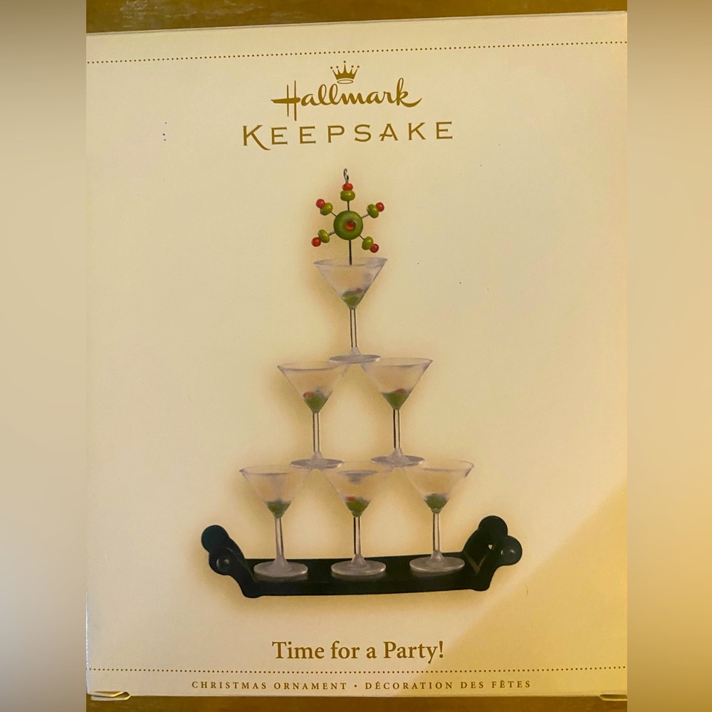 Hallmark Keepsake “Time for a Party” Christmas Ornament